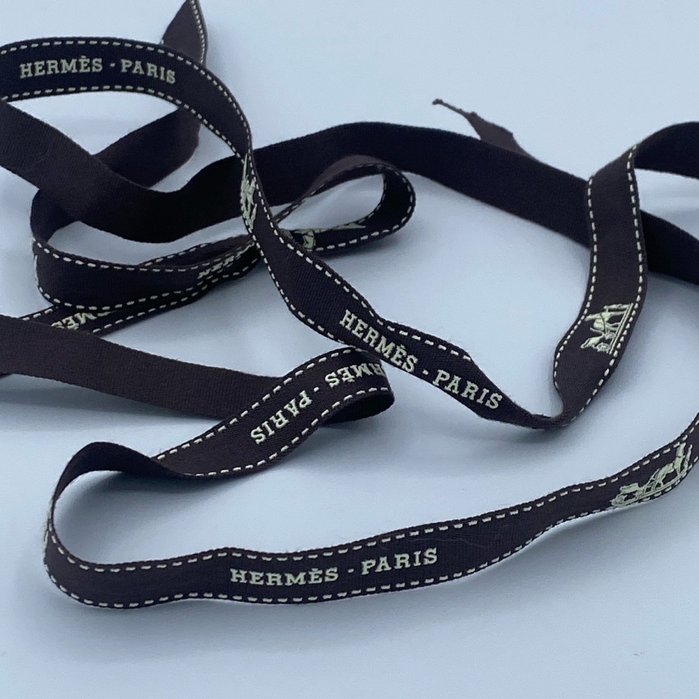 Authentic 72” Hermes Ribbon